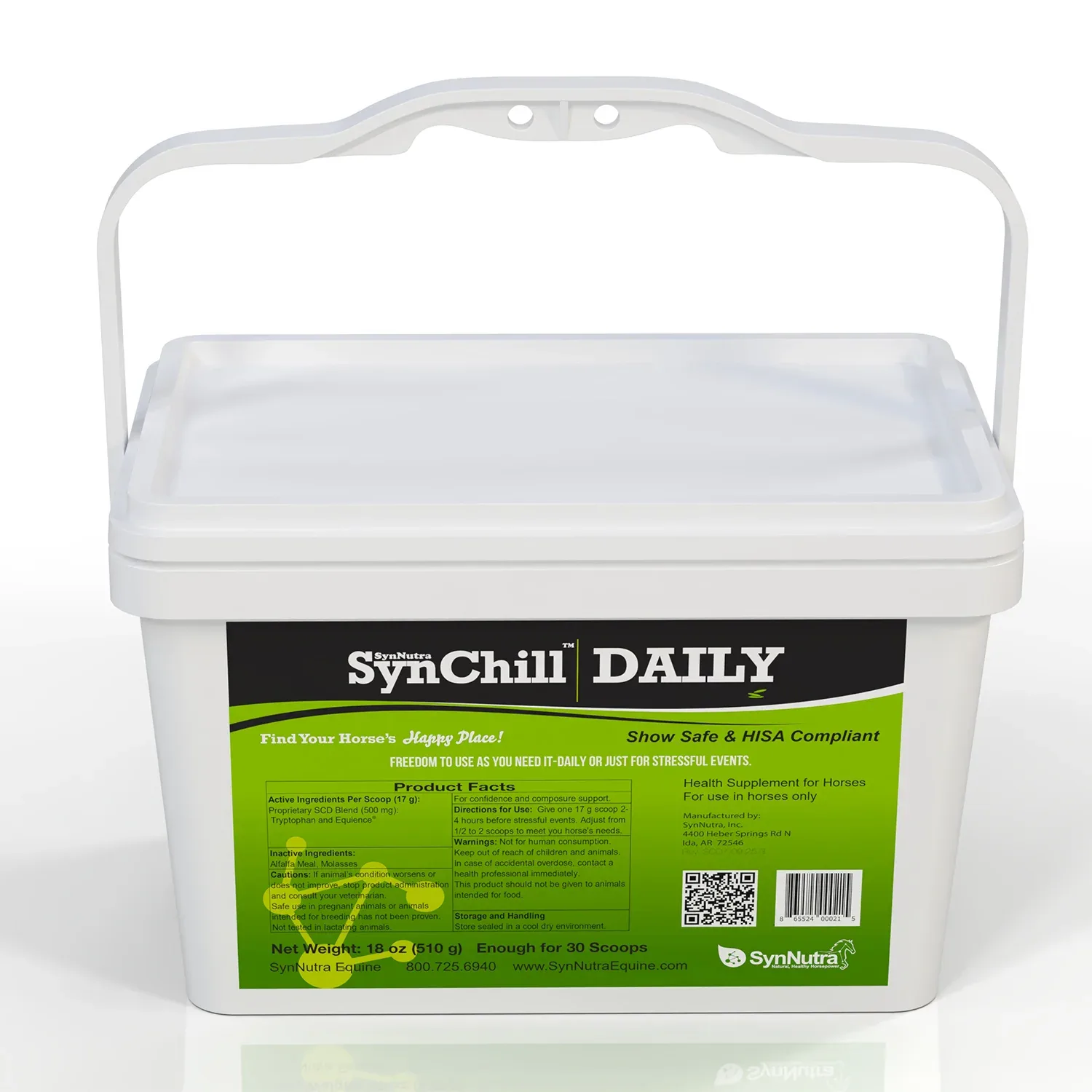 SynNutra Equine® SynChill™ Daily Pellets
