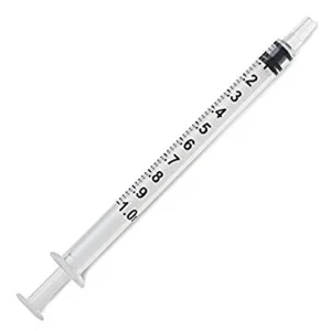 Syringe 1 ml/cc