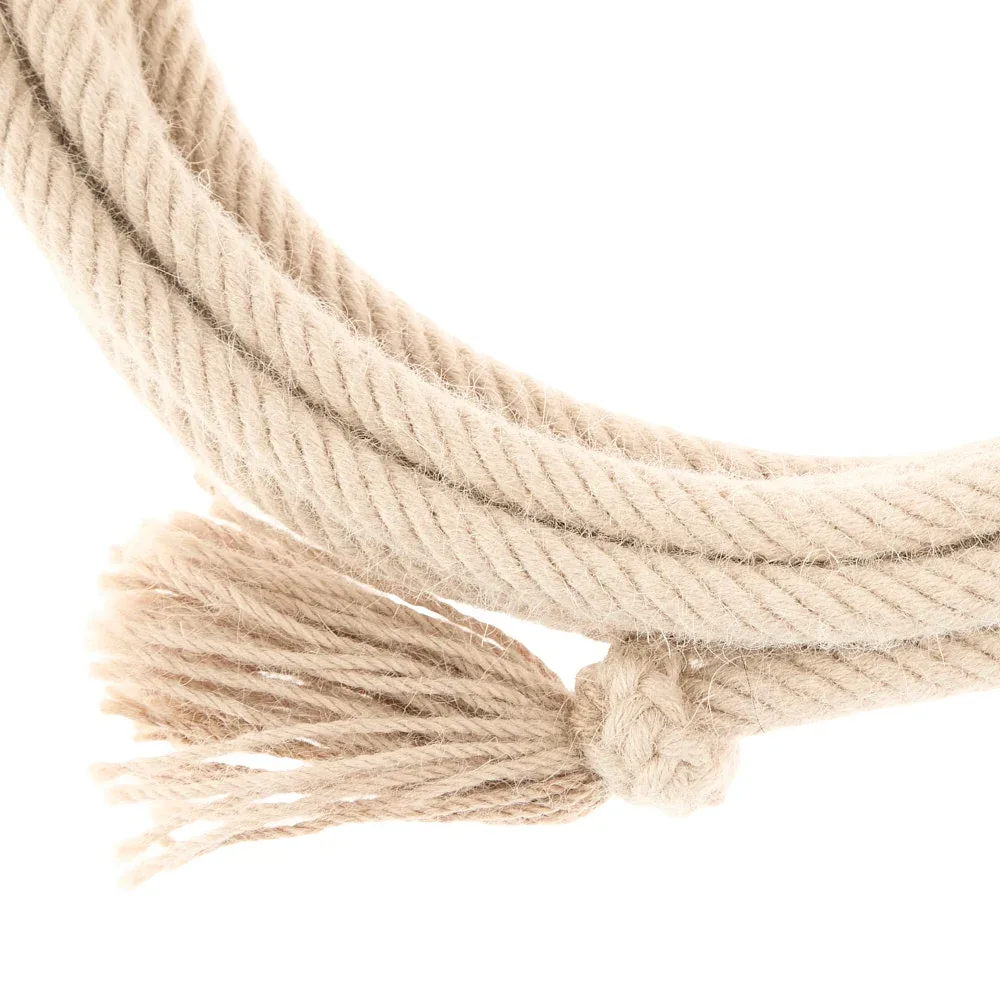 T3 Weavers 1/2in x 22ft Tan Mecate Reins - Image 2
