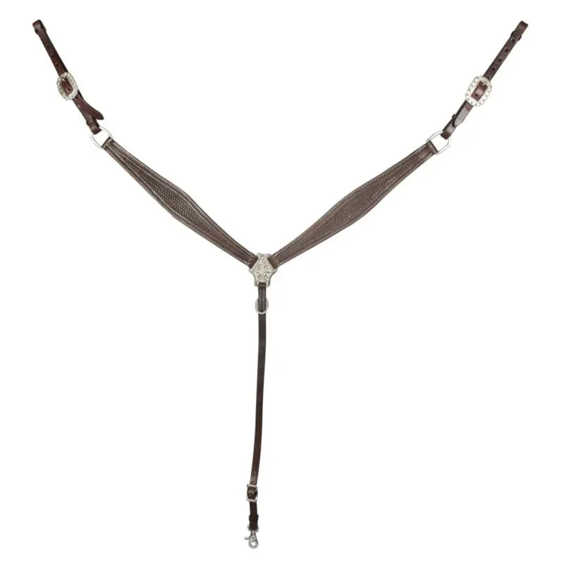 Tabelo Basket Tooled Flared Breast Collar - Image 2