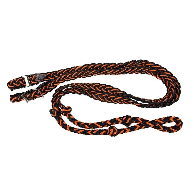 Tabelo Braided Barrel Rein - Image 2