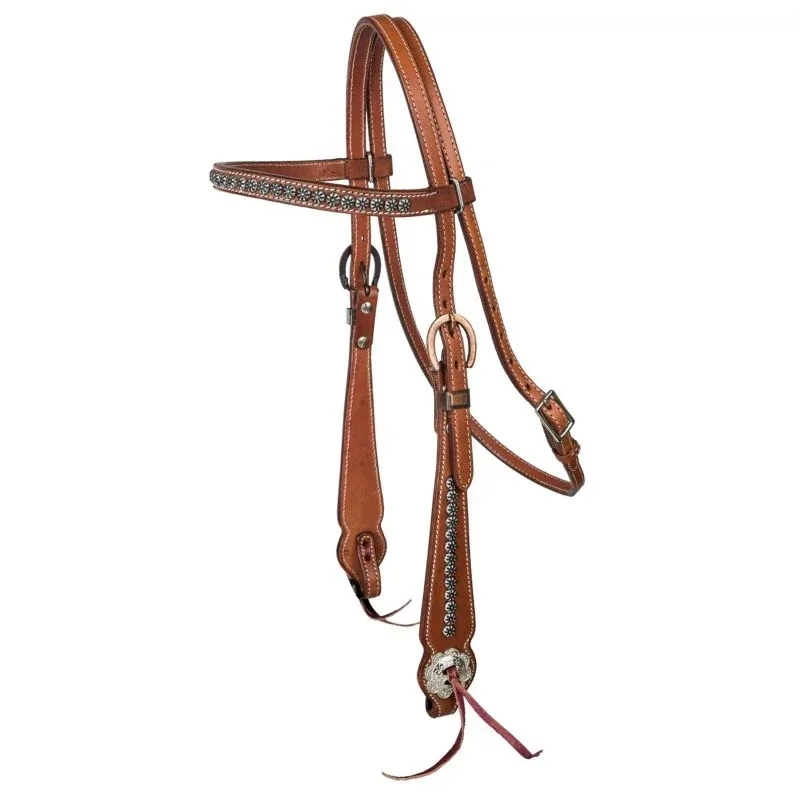 Tabelo Browband Headstall with Studs - Image 2