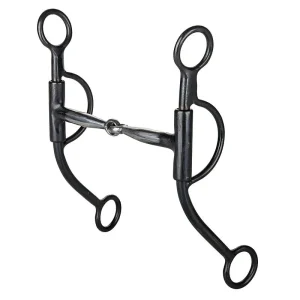 Tabelo Loomis Cheek Brushed Steel Curved Bit 5