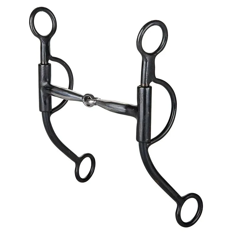 Tabelo Loomis Cheek Brushed Steel Curved Bit 5