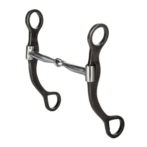 Tabelo Plain Cheek Snaffle Bit 5