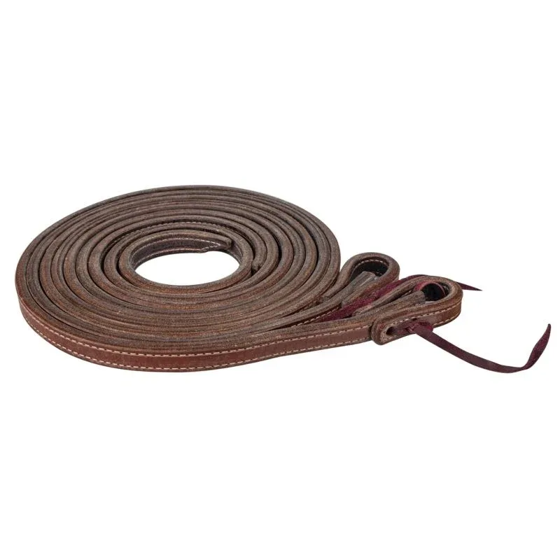Tabelo Split Reins with Water Ties Brown Latigo 75