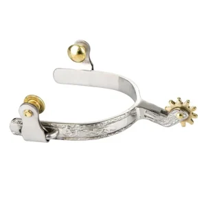 Tabelo SS Engraved Roping Spur
