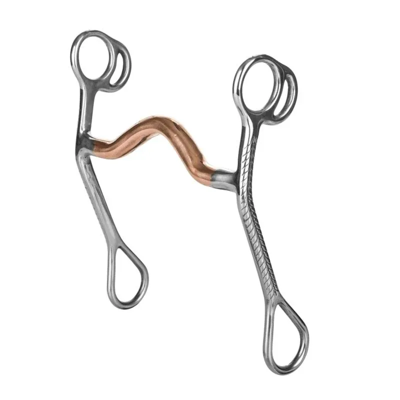 Tabelo SS Rope Trim M Port Bit with Coppermouth 5