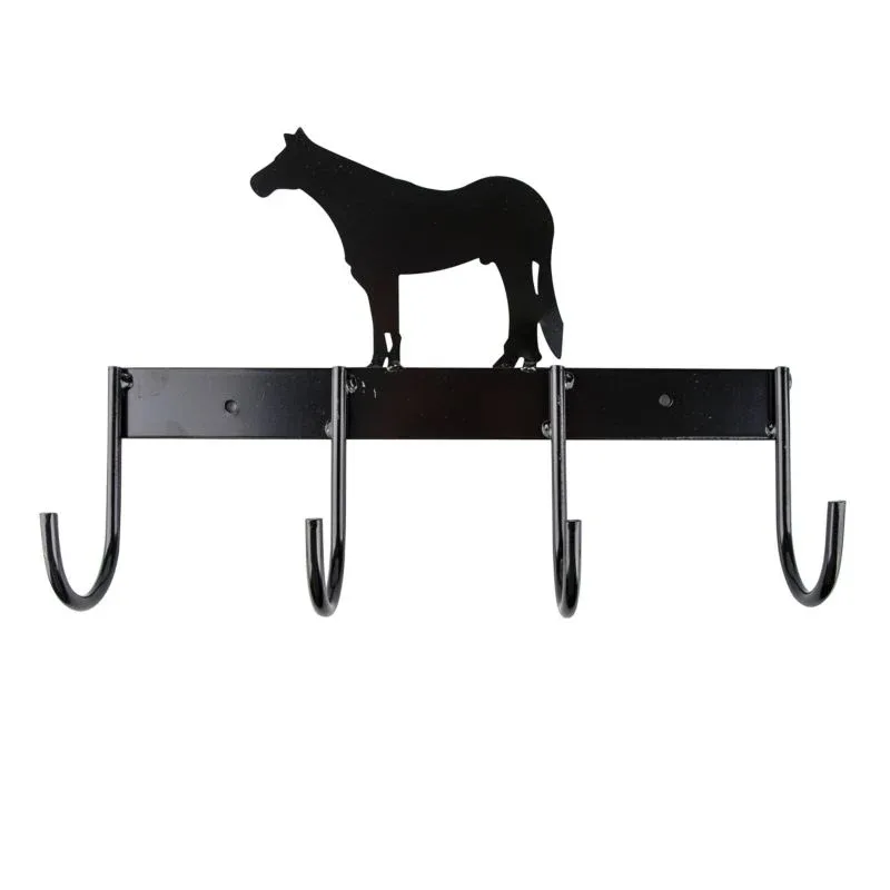 Tabelo Tack Rack with Horse