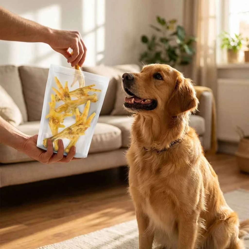 Talis Us Chicken Feet Dog Treats 12 Units - Image 2