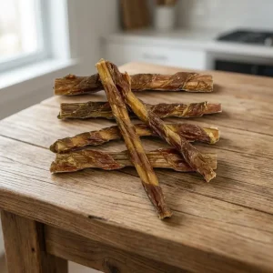 Talis Us Jerky Wrapped Bully Sticks for Dogs 40 Units