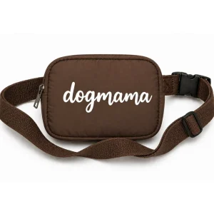 Talking Dog Club Dogmama Crossbody Treat & Walk Bag (Brown)