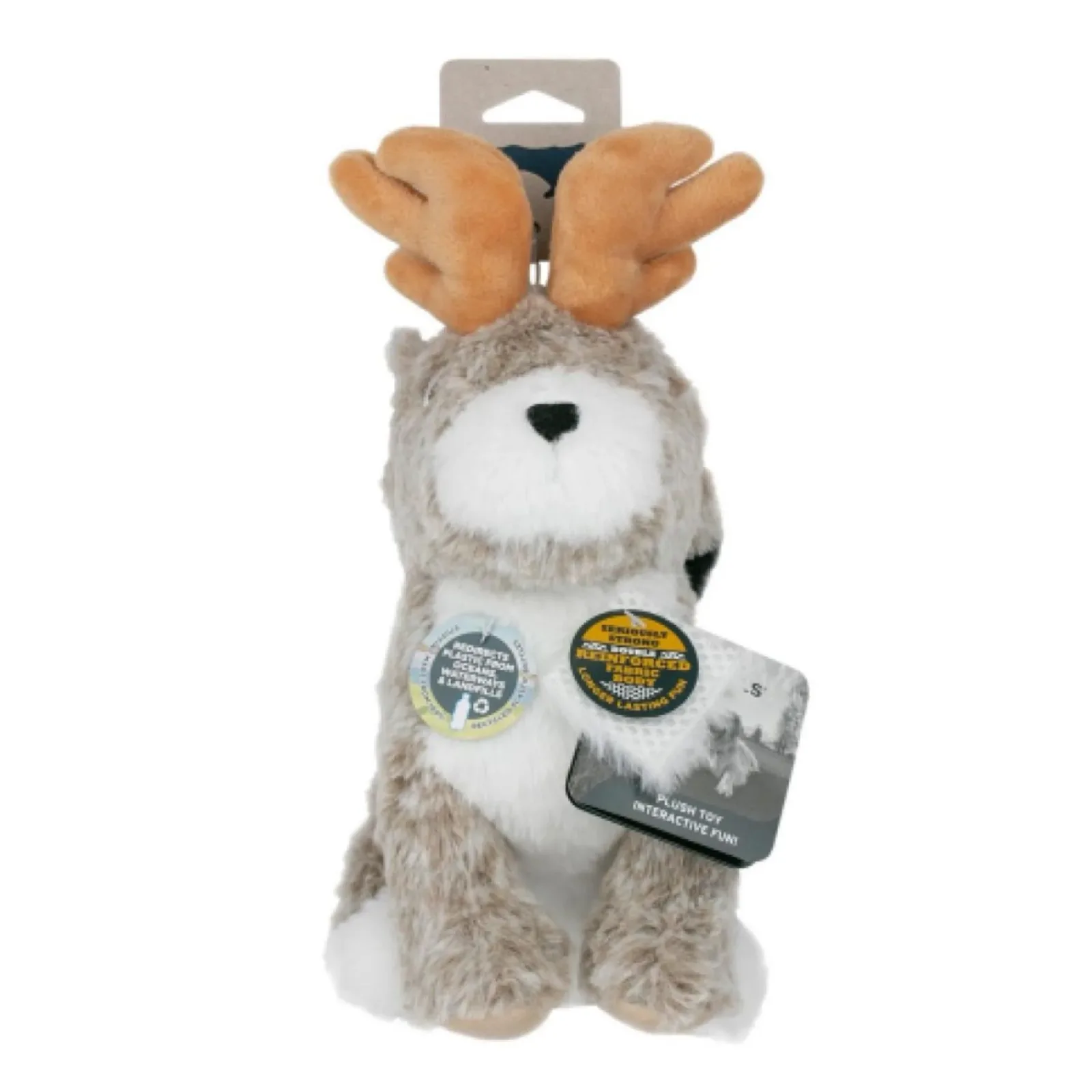 Tall Tails Dog Plush Jackalope Twitchy 9 in - Image 2