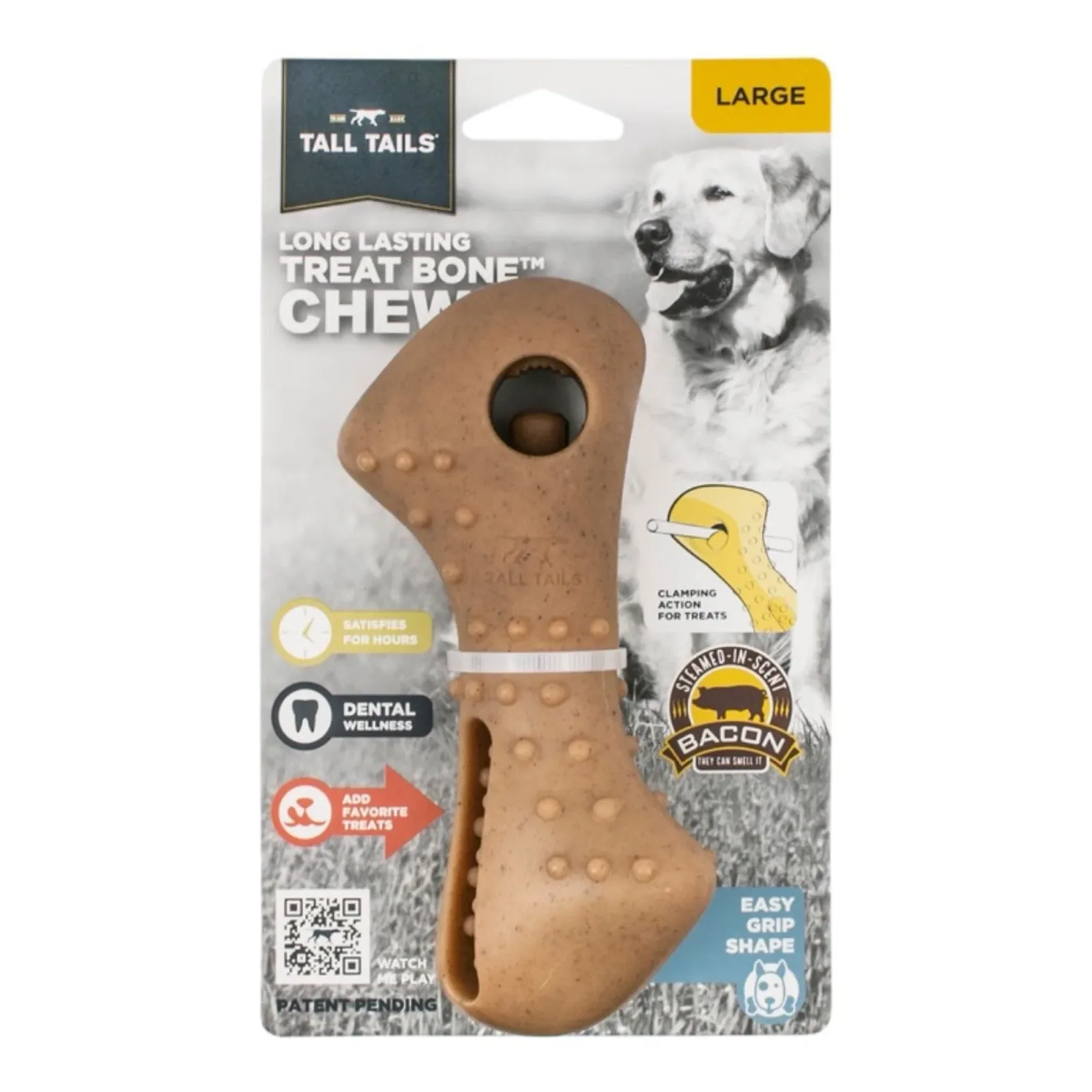 Tall Tails Dog Treat Bone Chew Large, 7 in - Image 2