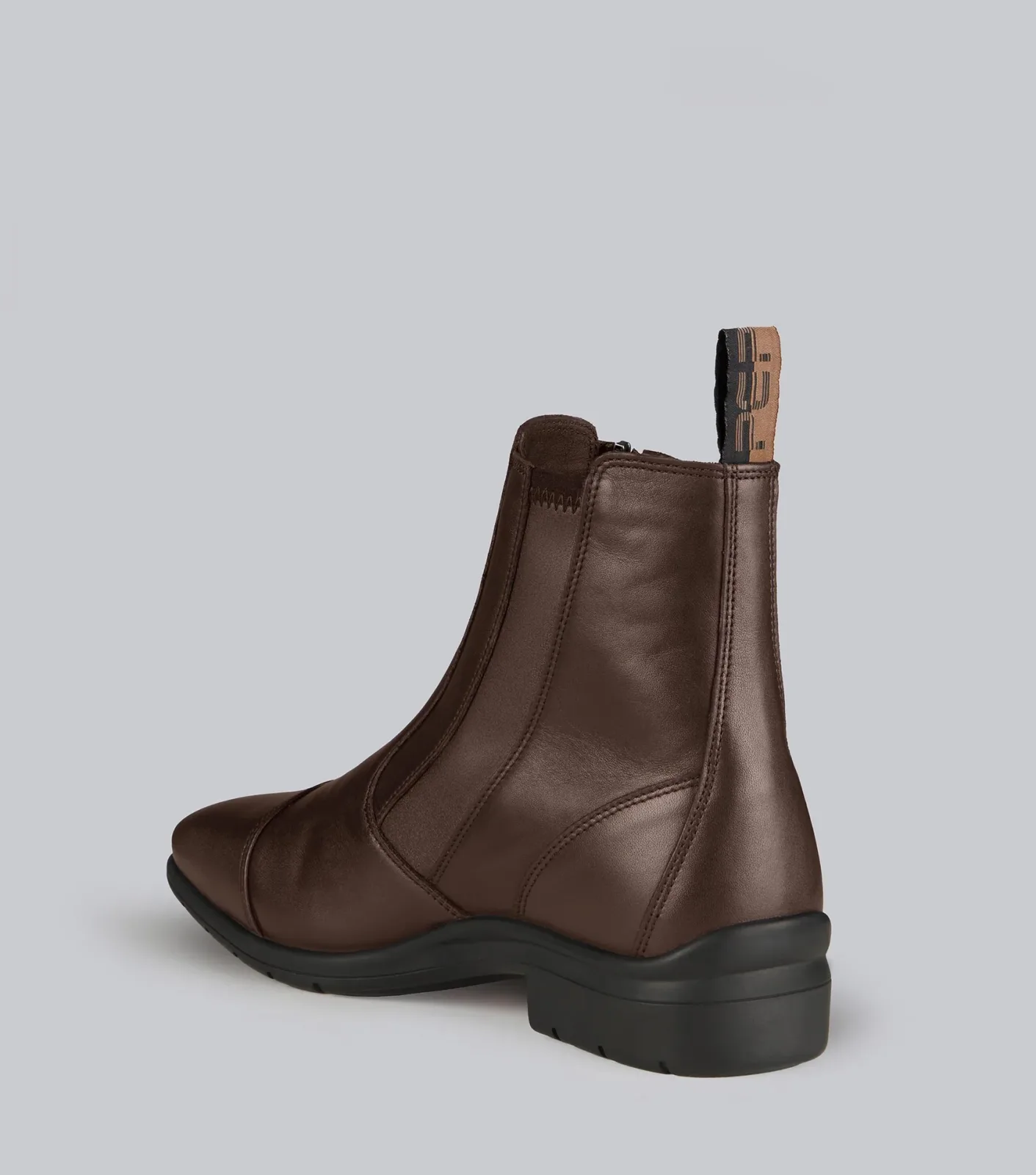 Taro Waterproof Leather Paddock Boot Brown - Image 2