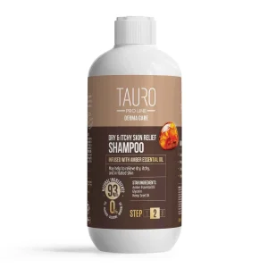 Tauro Derma Amber Dry Itchy Skin Relief Shampoo Step 2