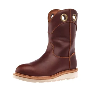 Tecovas Mens LongHaul Roper Maple 10In Top WP Composite Round Toe Work Boot