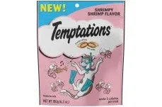 Temptations Classics Crunchy & Soft Adult Cat Treats Shrimpy Shrimp, 6.3 oz