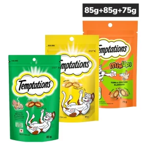 Temptations Seafood, Chicken, Mixups, Tuna Combo Treats Cat