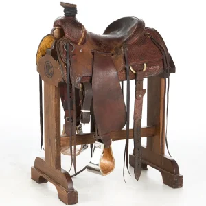 Teskey's Used 13.5in 1/2 Breed Seat Rig Ranch Roper
