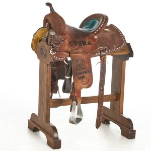 Teskey's Used 14in CTYRA Trophy Barrel Saddle