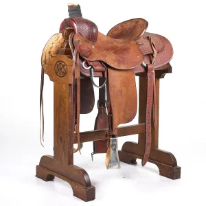 Teskey's Used 16in 1/2 Basket Stamp Ranch Roper
