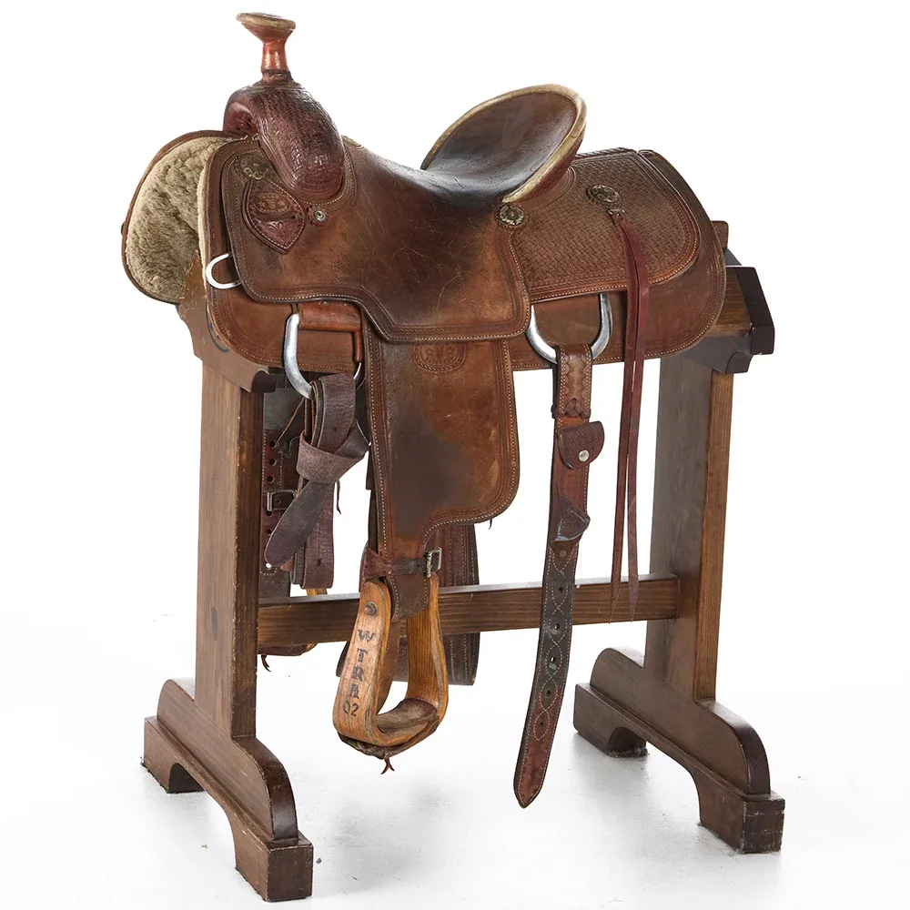 Texas Saddlery Used 13.5in Texas Team Roper
