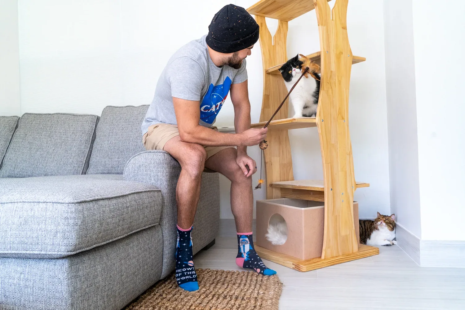 The Cozy Cove Mega Perch Cat Tree Accessory - Image 2