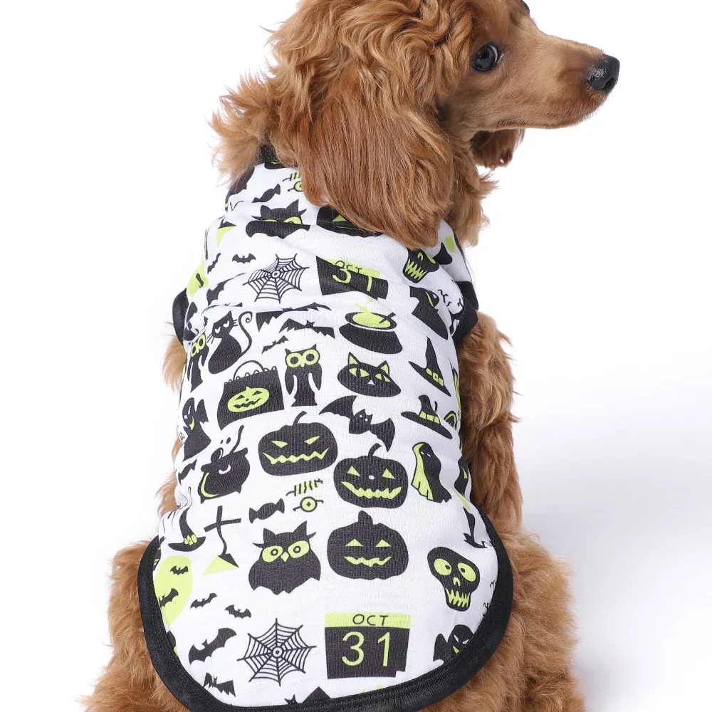 The Happy Lots Pet Halloween Tshirt for Dogs