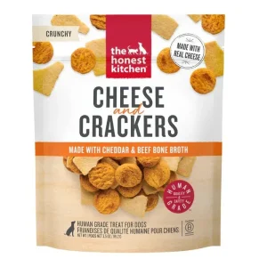 The Honest Kitchen Cheese and Crackers Dog Treats 3.5oz