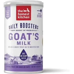 The Honest Kitchen Daily Boosters Instant Goat's Milk with Probiotics for Dogs