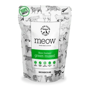 The New Zealand Natural Pet Food Co Meow Nz Green Mussel Cat Treats 1.76oz