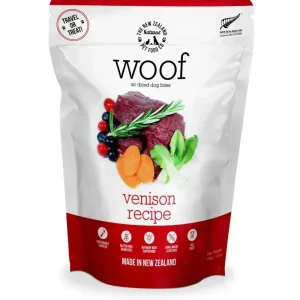 The New Zealand Natural Pet Food Co Woof Venison Air Dried Dog Food