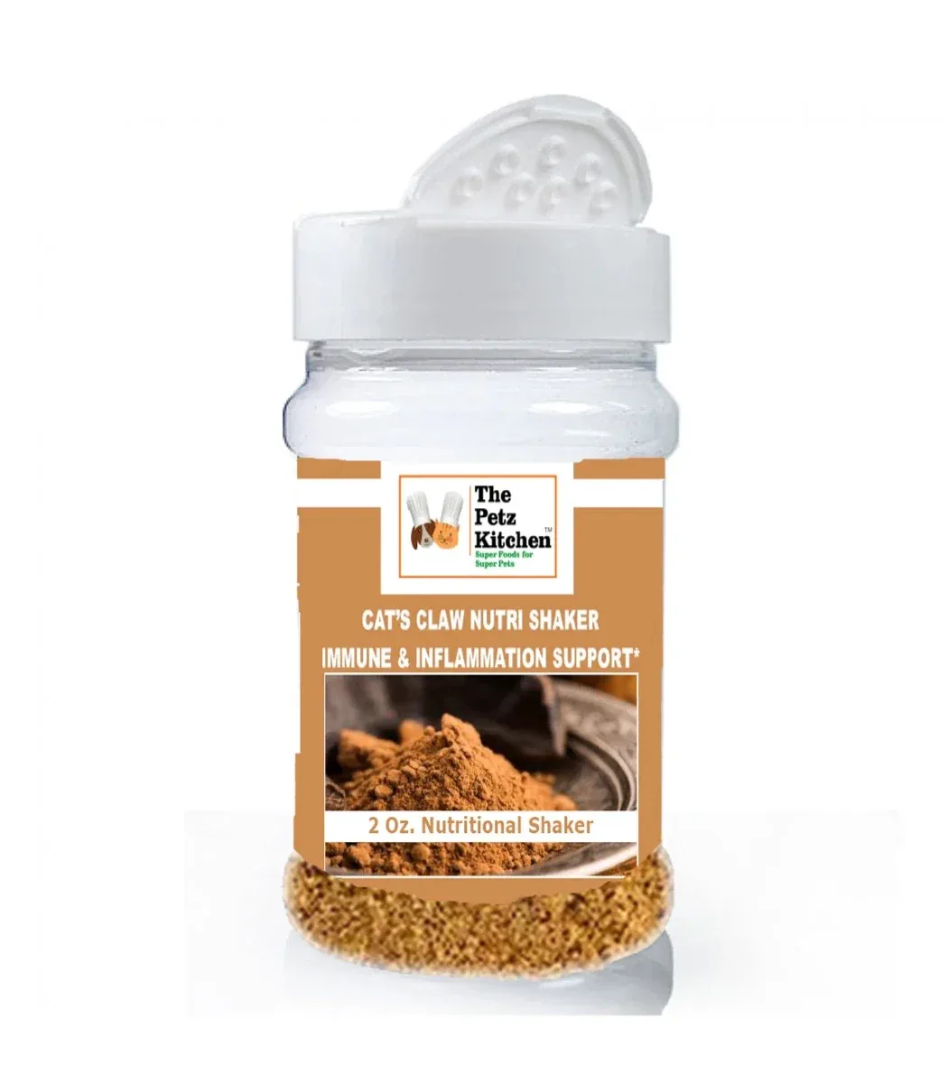 The Petz Kitchen Cat's Claw Powder Immune & Inflammation Support Dog Meal Supplement