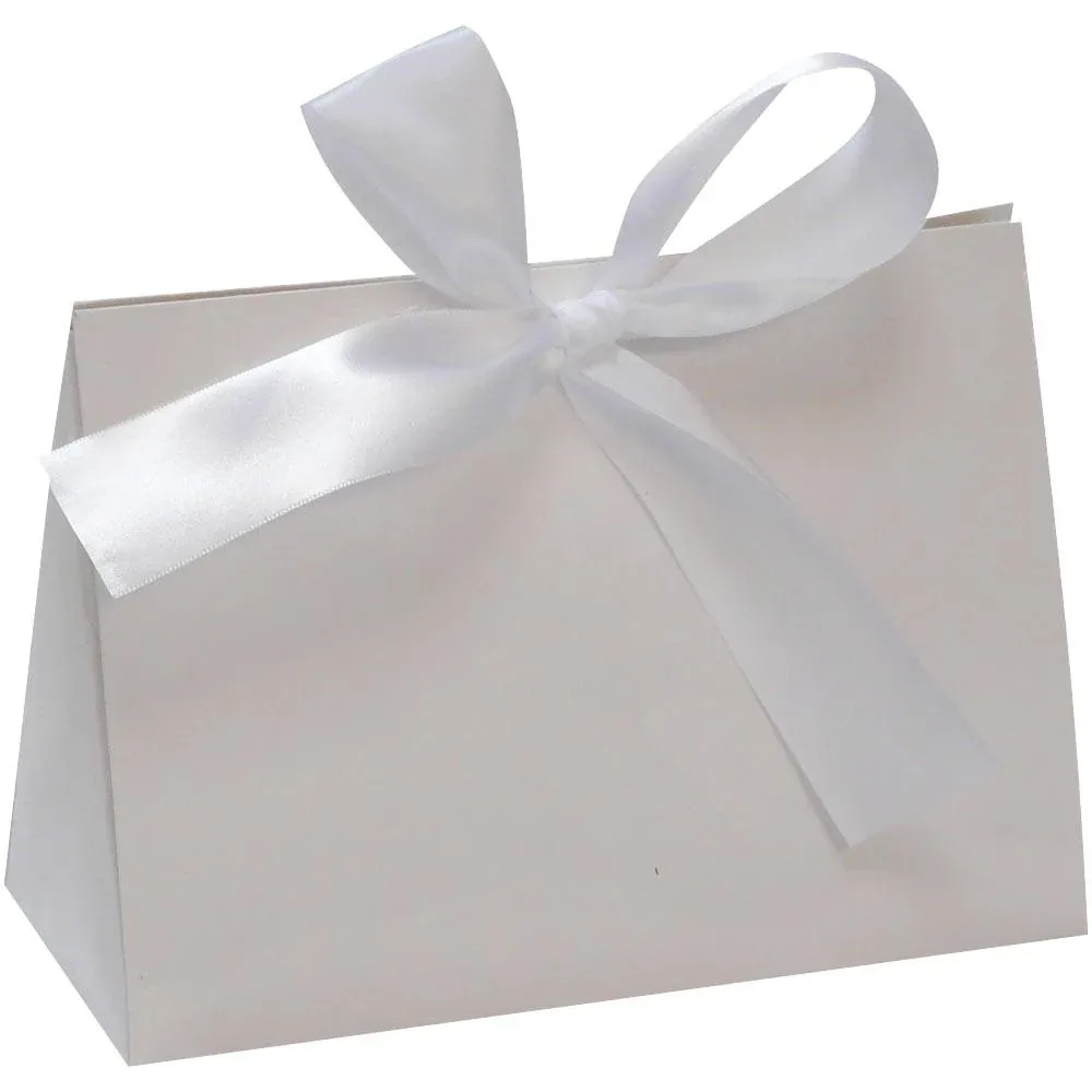 The Sample House White Purse Gift Box