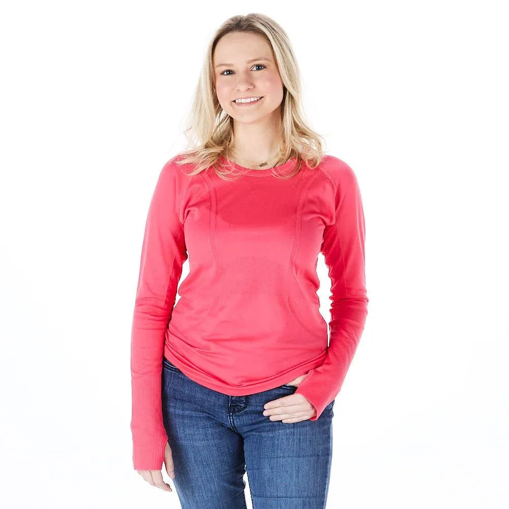 The Tackhack Womens Guave Long Sleeve Equitation Tech Shirt