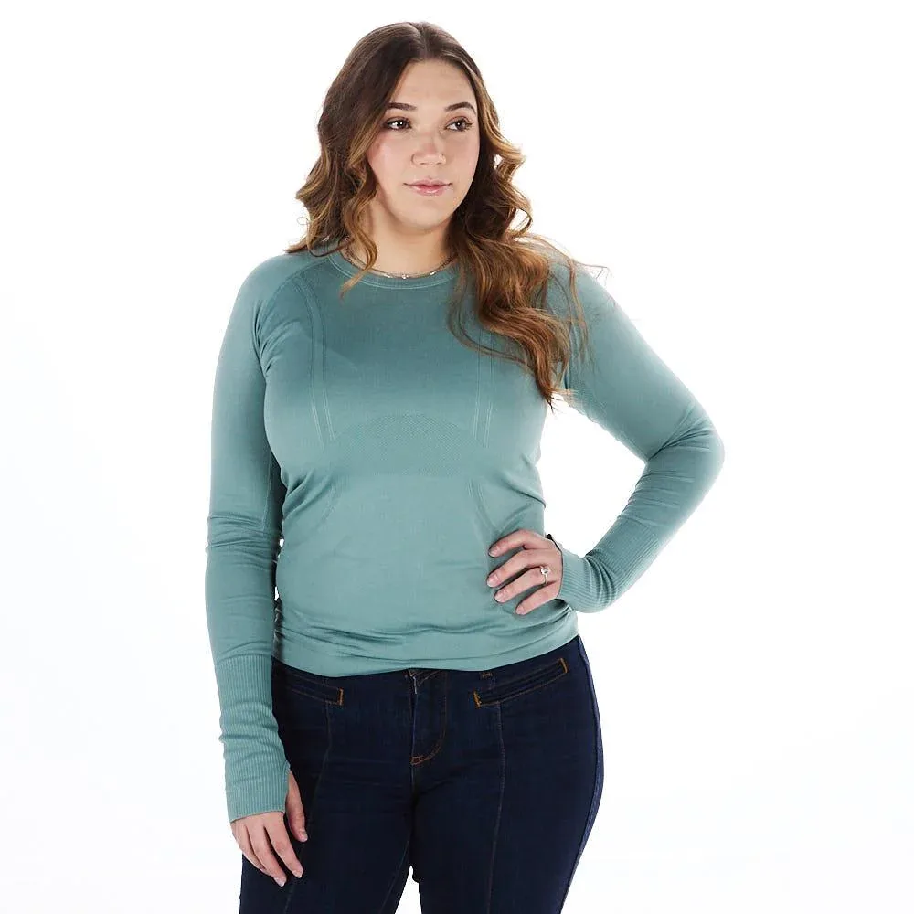 The Tackhack Womens Jade Equitation Tech Long Sleeve Shirt