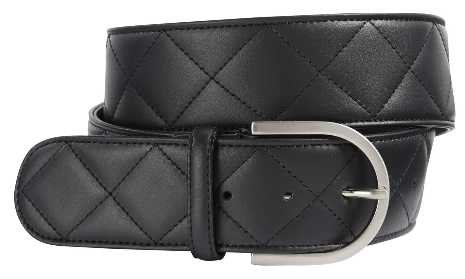 THE TAILORED SPORTSMAN™ Quilted Leather C Belt