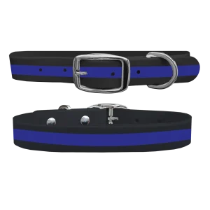 Thin Blue Line Dog Collar