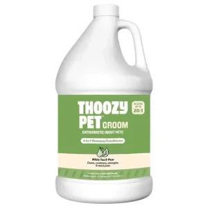 ThoozyPet 4-in-1 Shampoo/Conditioner White Tea & Pear