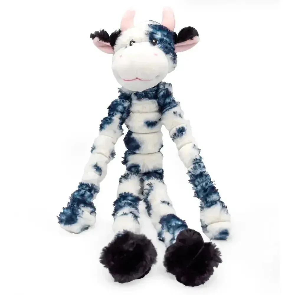 ThoozyPet Cow Dog Tug Toy for Interactive Playtime 18"