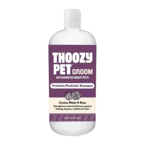 ThoozyPet Prebiotic Probiotic Shampoo with Cactus Water & Rose 16oz