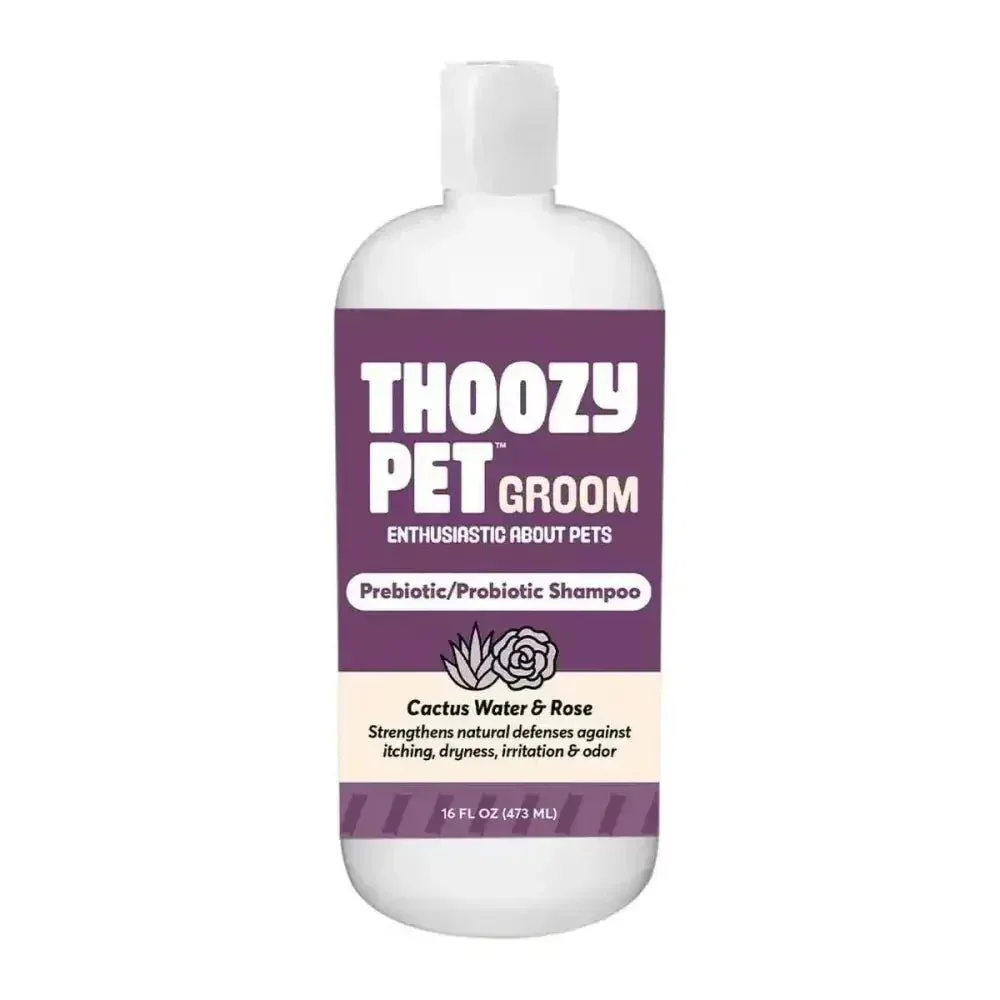 ThoozyPet Prebiotic Probiotic Shampoo with Cactus Water & Rose 16oz