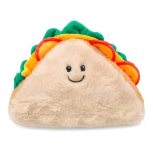 ThoozyPet Sandwich Dog Toy - Soft and Fun Plush Plaything 8”