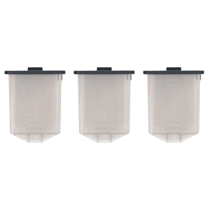 Three Cup Kit Reservoir Reload for Frozen Fish Food Feeder - inD aquatics