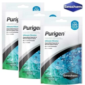 (THREE PACK) Purigen Bagged (100 mL) - Seachem