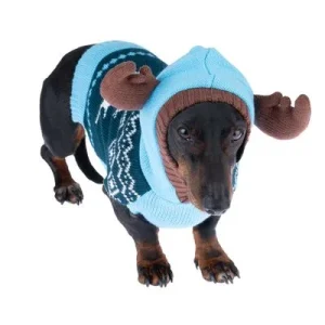 TIAKI Reindeer Hoodie for Dogs