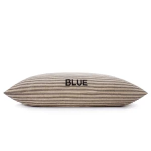 Ticking Stripe Dog Bed