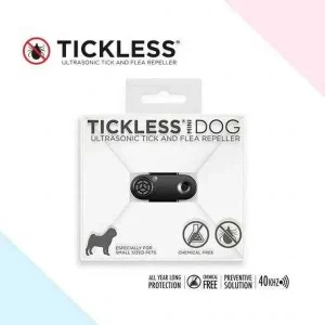 Tickless Pet Mini Dog Tick & Flea Repeller Jet Black