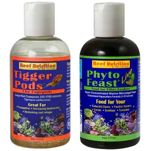 Tigger Pods & Phyto LIVE Pack (6 oz Each) - Reef Nutrition